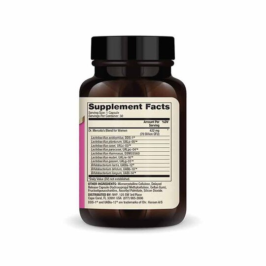Complete Probiotics for Women 70 Billion CFU, DRM